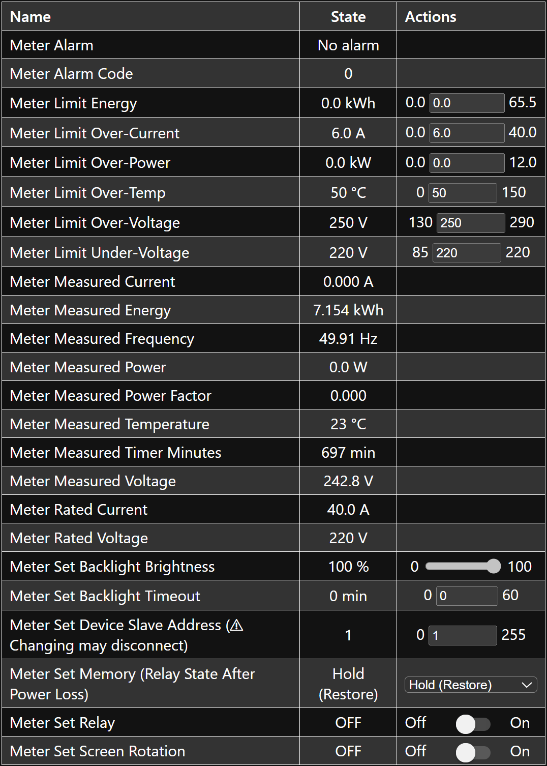 KWS-303L Energy Meter in ESPHome&quot;